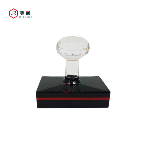 正宗印德美YH长方形光敏印章材料批发 水晶柄配免封边4mm蝴蝶垫 - 图3