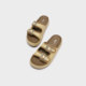 Aiyifu Sandals 2026 Summer New Retro Braided Design Casual Versatile Round Toe Slippers Thick-soled