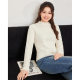 Aiyifu plus size women's clothing 2025 autumn and winter new style French gentle style commuting versatile thin velvet lace top