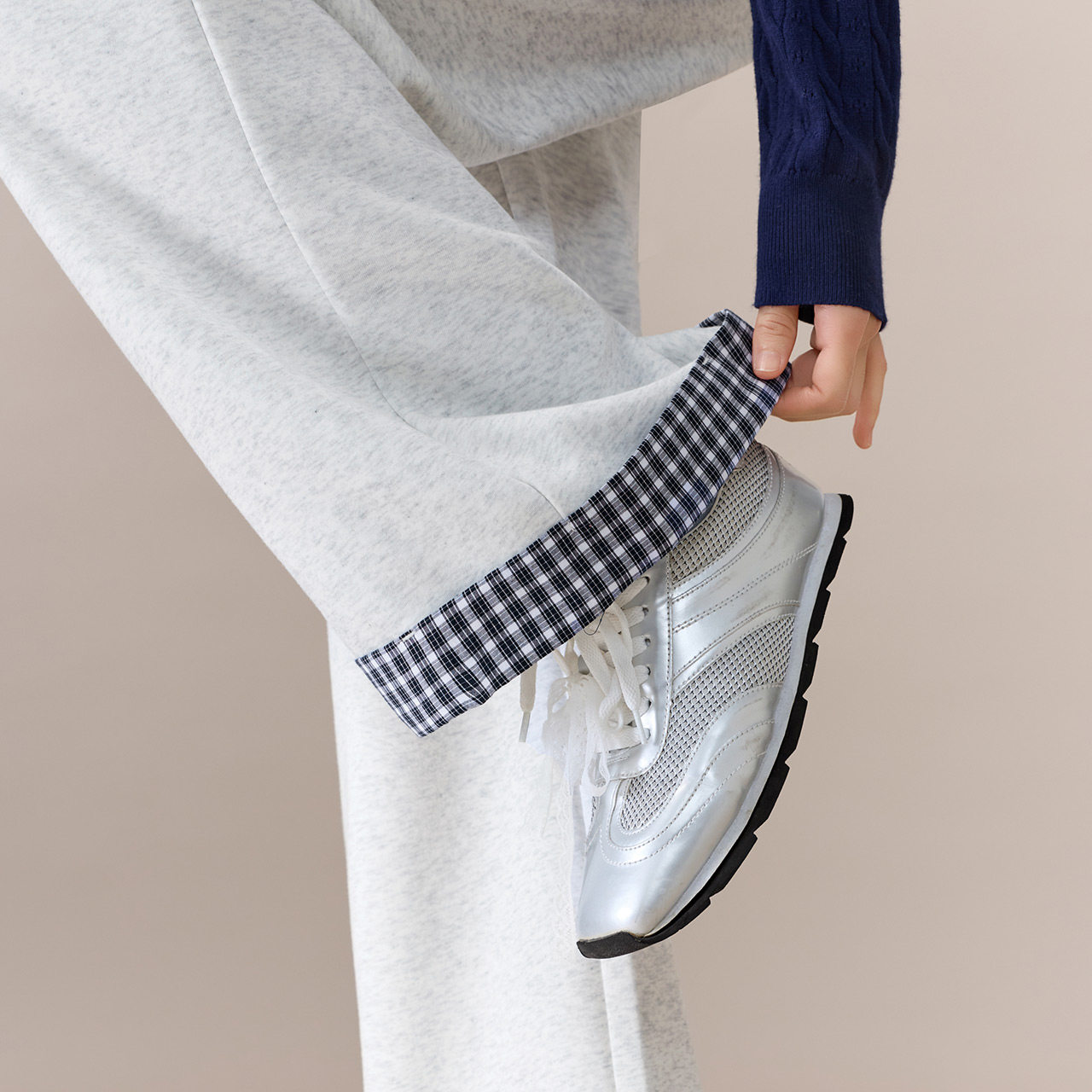 IEF/爱依服裤子2026春季新款韩版时尚休闲运动风宽松百搭阔腿裤,淘宝优惠券,粉丝福利购,淘宝优惠卷