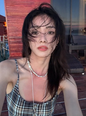 Perry 芭提雅之恋爱心项链天然水晶贝壳小众时尚百搭度假风锁骨链