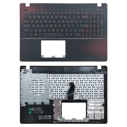 适用于华硕W50j D552C X550CC W518L FL5000C A550J A550C VM590Z DX991C 键盘带C外壳 - 图1