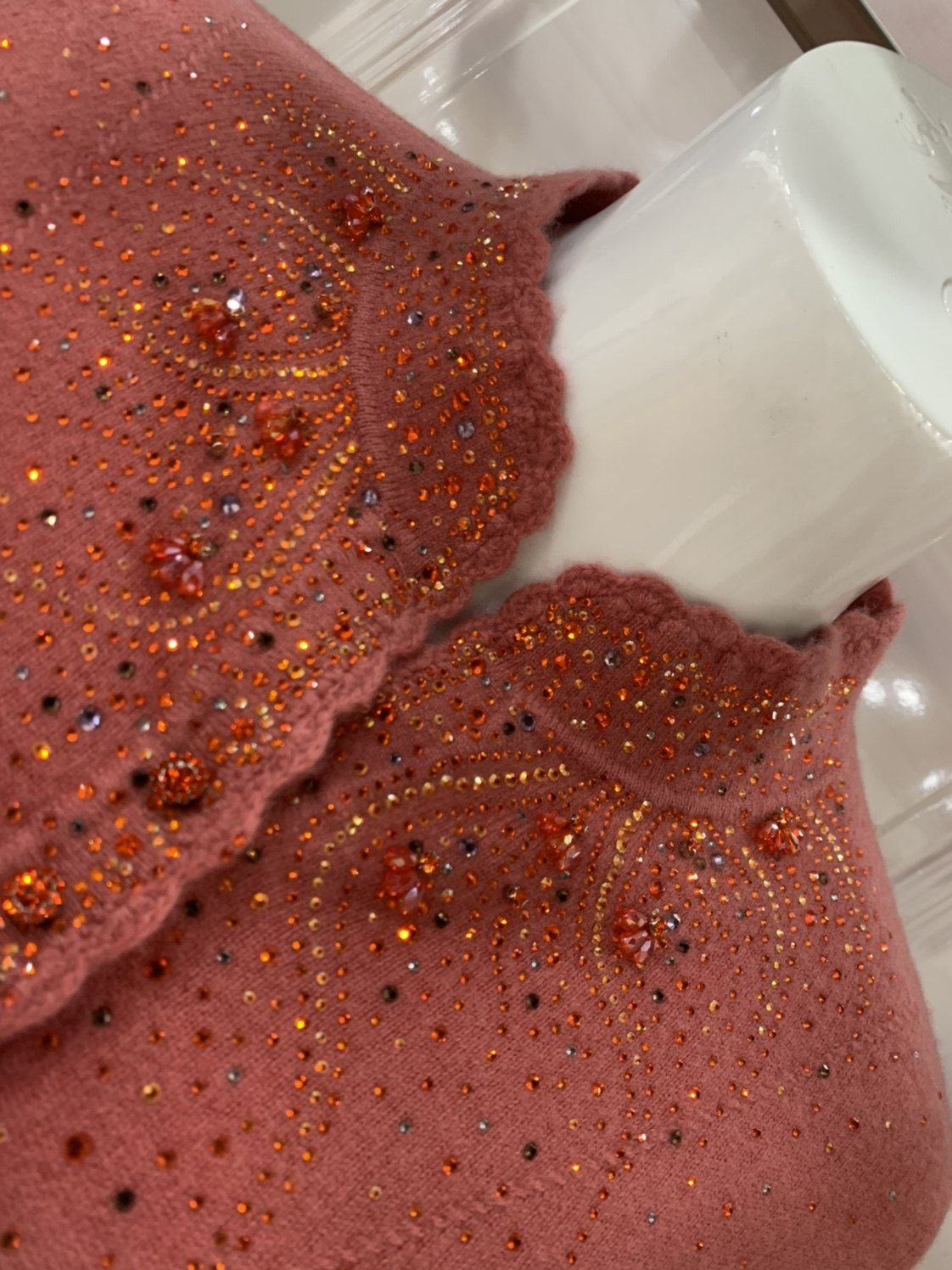 专柜款高端中秋节送礼佳品女士V领百搭套头中老年宽松大码毛衣,淘宝优惠券,粉丝福利购,淘宝优惠卷