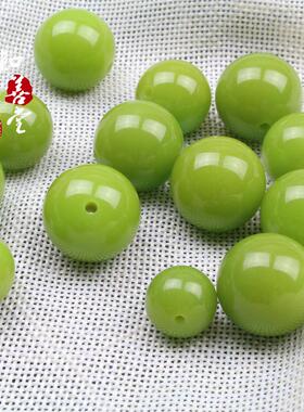 diy天然项链夜光珠散珠
