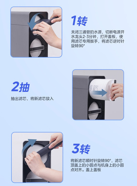美的净水器微泡机MRC1875-1000G原装正品PCB前置复合RO反渗透滤芯