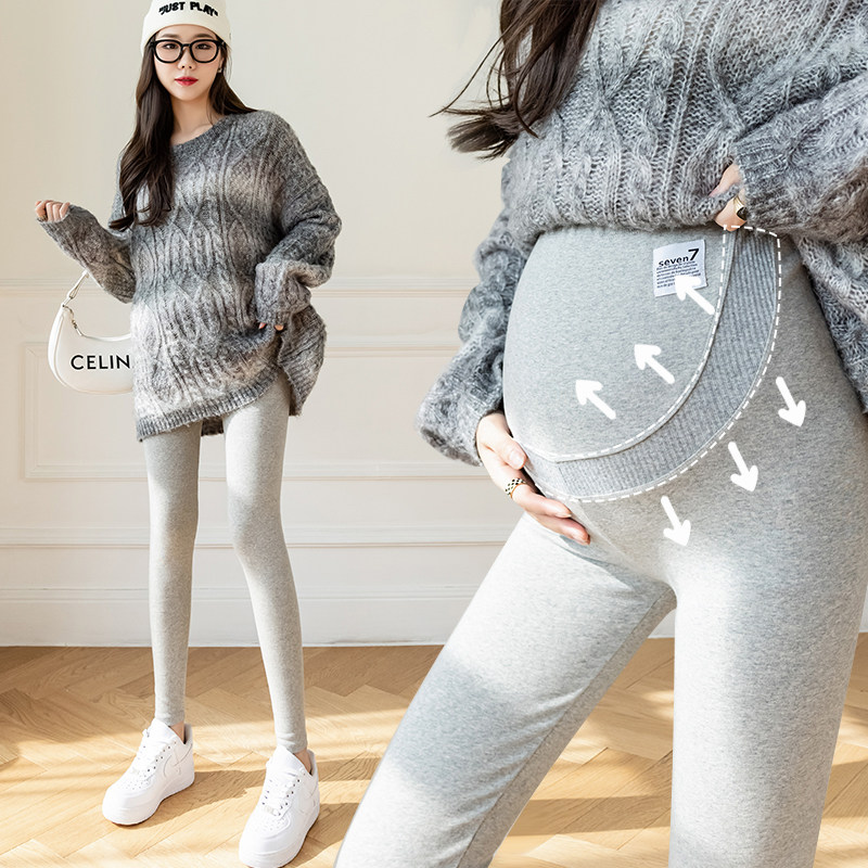 孕妇春秋款孕妇裤子外穿2023打底裤 西瓜妈妈孕妇打底裤