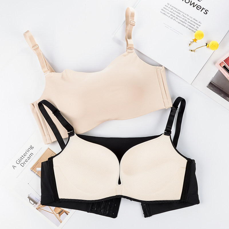 无痕薄款防走光白色无钢圈裹胸 美满欣内衣文胸