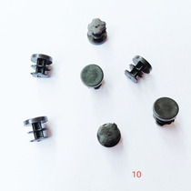 10MM pipe plug round stopper chair stool cushion foot flat pipe jam tube stopper stainless steel seal head plastic stopper