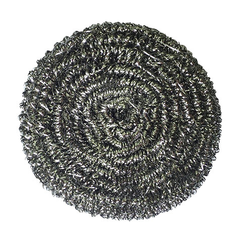 Large stainless steel wire ball for pot cleaning and household use