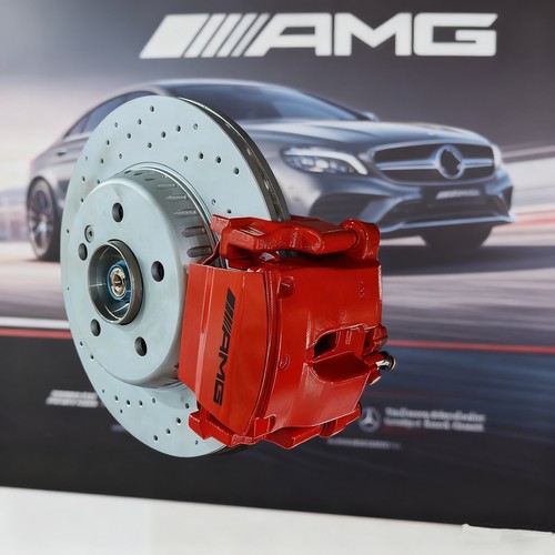 奔驰AMG卡钳盖C级卡钳罩A级45刹车盖E级G350改装63GLC G63卡钳罩 - 图1