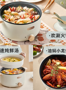 电煮锅英国插头香港使用3升双档