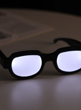 搞笑柯南同款发亮光眼镜拍照道具