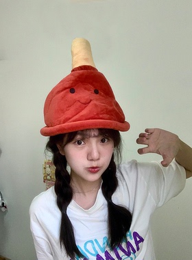 搞怪马桶塞头套稀奇古怪的帽子女