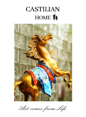 马到成功摆件生肖马装饰品送礼