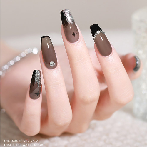 KaSi纯白指甲油胶2025年新款乳白色特黑透黑色光疗胶美甲店专用 - 图1