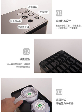 厨房反渗透直饮大流量净水器
