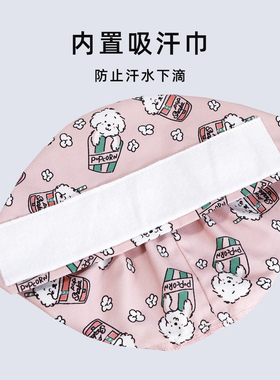全棉包头帽医护帽手术室印花帽