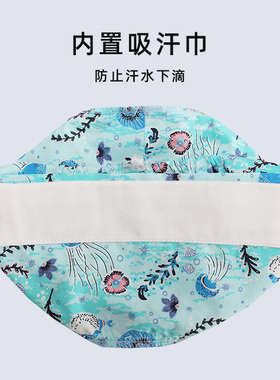 戈美恩手术帽纯棉透气内置吸汗巾