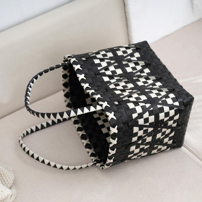 纯手工编织菜篮子大容量手提包购物袋海边百搭休闲度假野炊收纳篮,淘宝优惠券,粉丝福利购,淘宝优惠卷