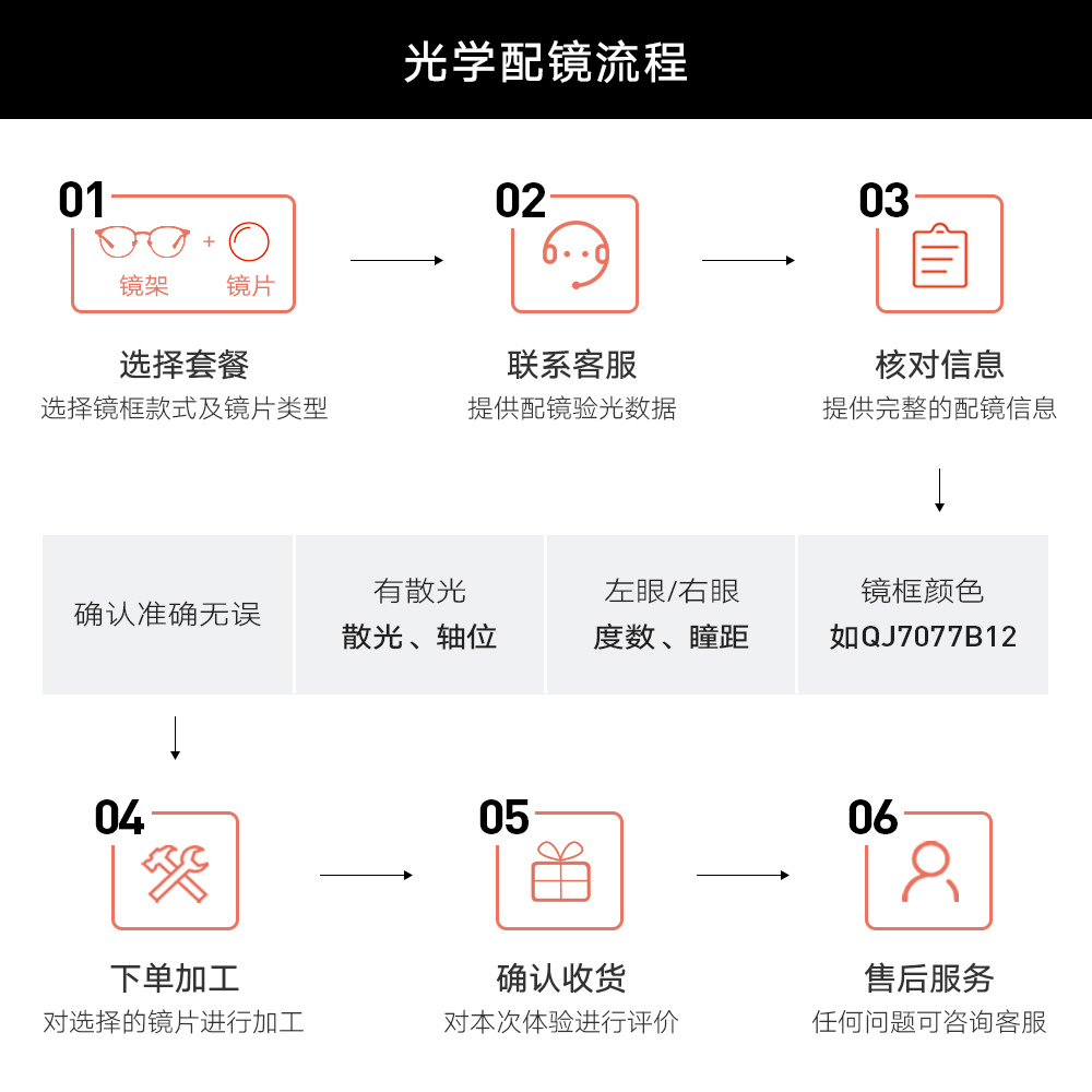 QINA亓那不规则眼镜架个性近视眼镜框男女可配防蓝光QJ7022 - 图2