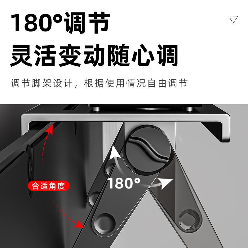 TV set-top box storage rack without punching holes