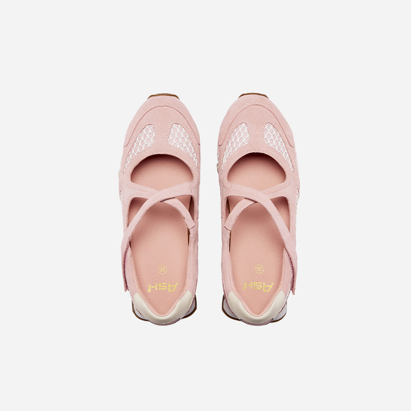 ASH女鞋2026春夏新款KORE网面透气运动玛丽珍女浅口单鞋