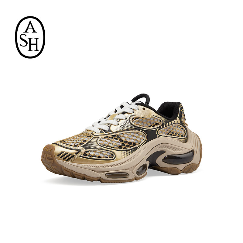 【男女同款】ASH秋季DRAGON龙鳞鞋拼色老爹鞋女厚底增高休闲鞋,淘宝优惠券,粉丝福利购,淘宝优惠卷