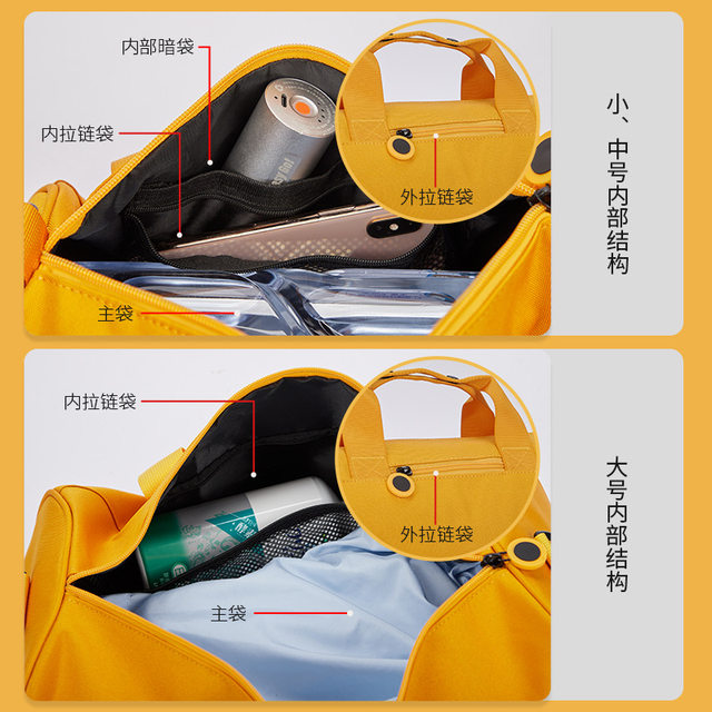 ຖົງກະບອກກັນນ້ໍາ nylon oxford cloth gym bag