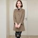 Karoviya double-sided woolen coat, western style jacket for women