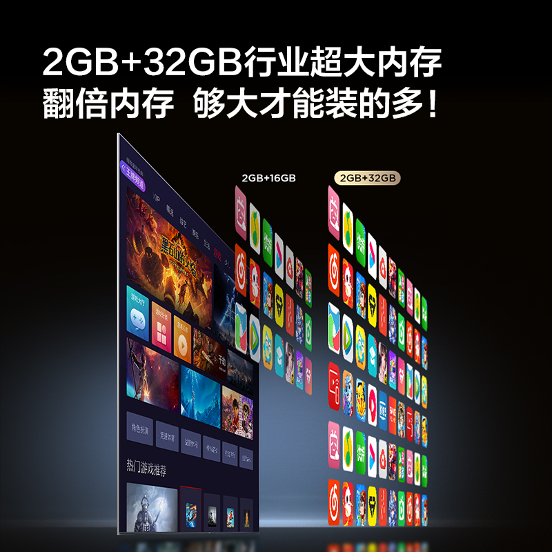 TCL电视机55英寸高色域4K全面屏家用平板液晶智能网络电视官方V8E - 图1