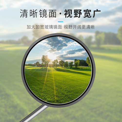 锐立普电动车后视镜反光镜电瓶车自行车镜通用踏板爱玛小龟王 - 图1