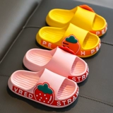 Детские мультяшные тапочки для принцессы, нескользящие слайдеры, мягкая подошва