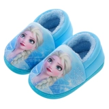 Дисней, зимняя детская сумка для принцессы, тапочки, удерживающая тепло обувь, детские туфли, «Холодное сердце»