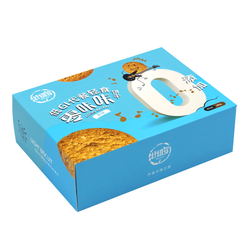 纤维姿零咔咔低gi 帝统食品营养（消化）饼干