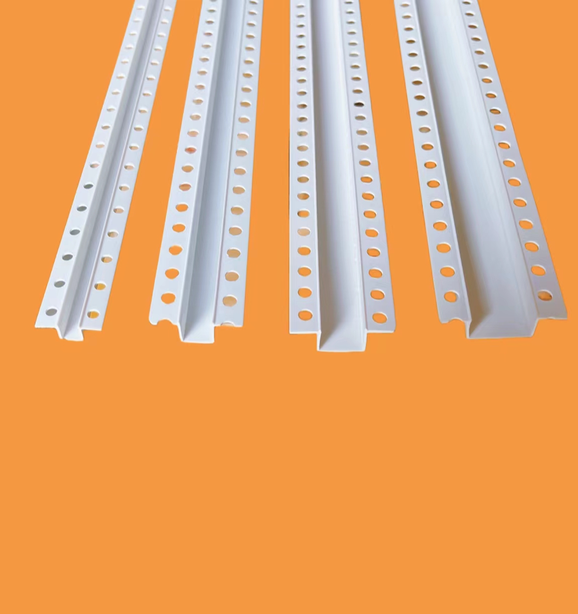 PVC几字型白色U型条天花石膏板吊顶工艺槽分隔线条凹槽装饰卡条