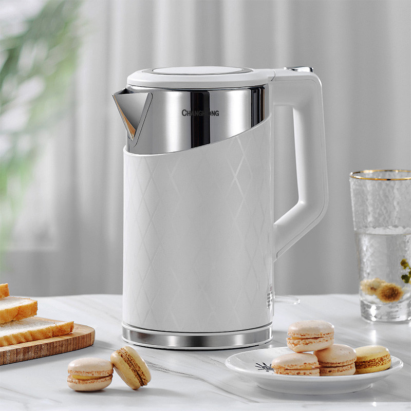 长虹家用电304不锈钢烧水器烧水壶 长虹新概念电热水壶