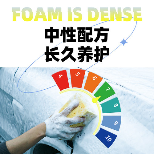 宝能洗车液水蜡泡沫强力去污上光镀膜汽车用正品清洗剂黑白车专用 - 图2