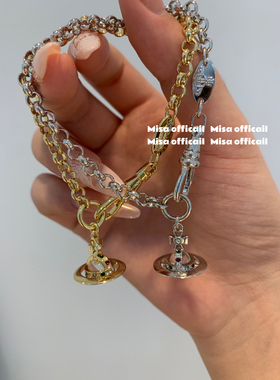 很精致的orb手链～透明立体土星手环手链高级设计感小众男女同款