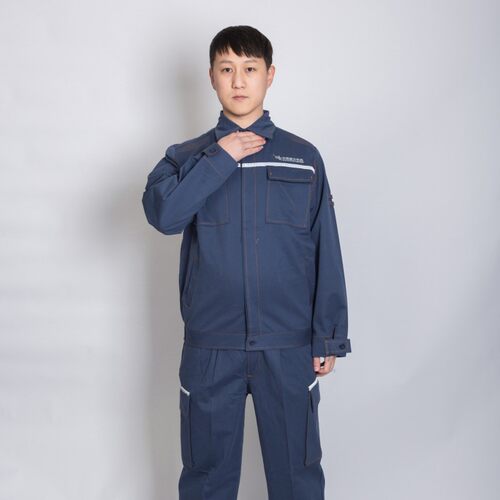 新款正品南网电力工作服男装中国南方电网工作服夏装牛仔工装裤 - 图2