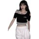 ຫ້ອງຝຶກຊ້ອມແບບກຸ່ມສາວ lisa ເສື້ອແຂນສັ້ນເຕັ້ນ jazz ແບບດຽວກັນ