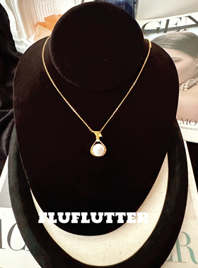 Fluflutter｜馥芙特高级轻奢小资女生珠宝级做工天然珍珠项链