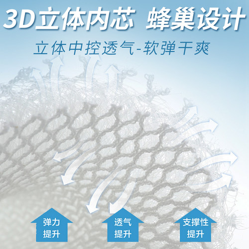 立体鞋垫3D打印男女软底舒适夏季防臭透气速干光脚运动鞋皮鞋防滑 - 图2