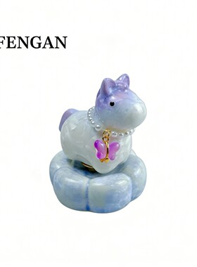 转转陶瓷小马马年吉祥物