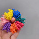 Baby rainbow color baby girl rubber band