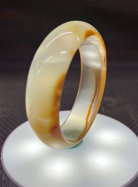 黑龙江逊克玛瑙玉石俏色饰品手环