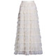 Princess Skirt Puff Skirt Layer Cake Mesh Skirt 2025 Spring and Summer New High Waist Splicing A-Line Half-length Skirt