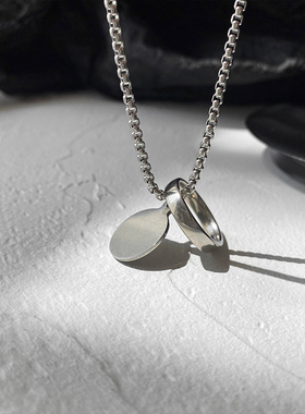 蜜恋蒂钛钢钛钢男女不掉色项链