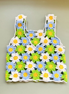 繁花马甲手工DIY辫子材料包