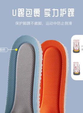 适配SMILEREPUBLIC 开口笑厚底帆布鞋减震回弹透气 防臭运动鞋垫