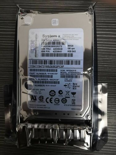 IBM 42D0638 300G 10K 6GB SAS 2.5 42D0637 42D0641拆机原装硬盘 - 图2